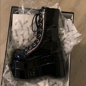 Demonia | Shoes | Bear 265 Patent Black 